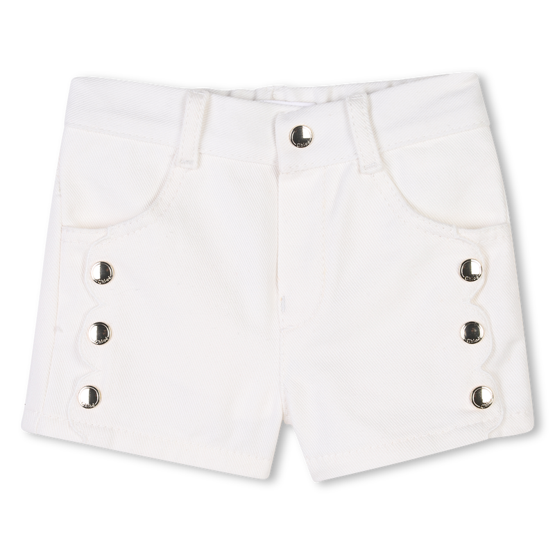 Cotton twill shorts CHLOE 
                    GIRL