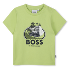 Short-sleeved T-shirt, LIME, hi-res
