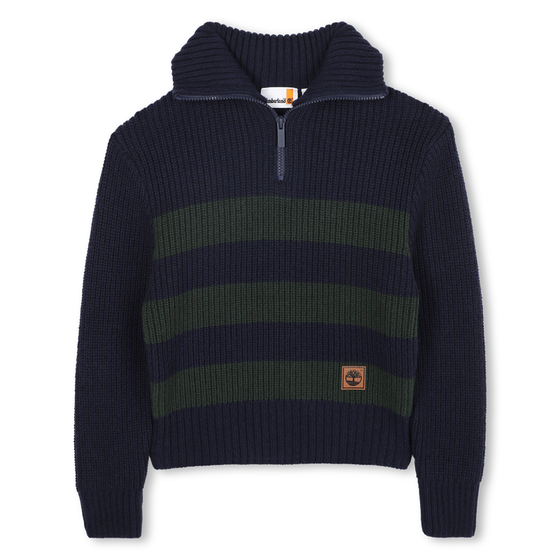 Cotton trucker sweater TIMBERLAND 
                        BOY