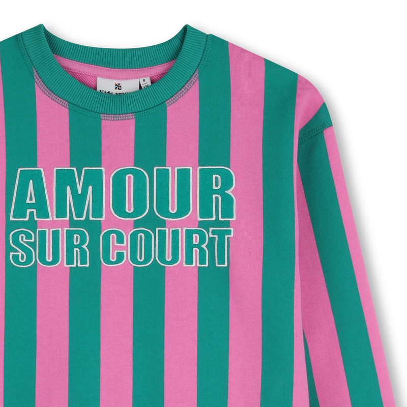 Fleece Sweatshirt KIDS AROUND 
                        GIRL