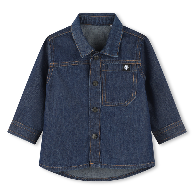Cotton Jean Shirt TIMBERLAND 
                    BOY