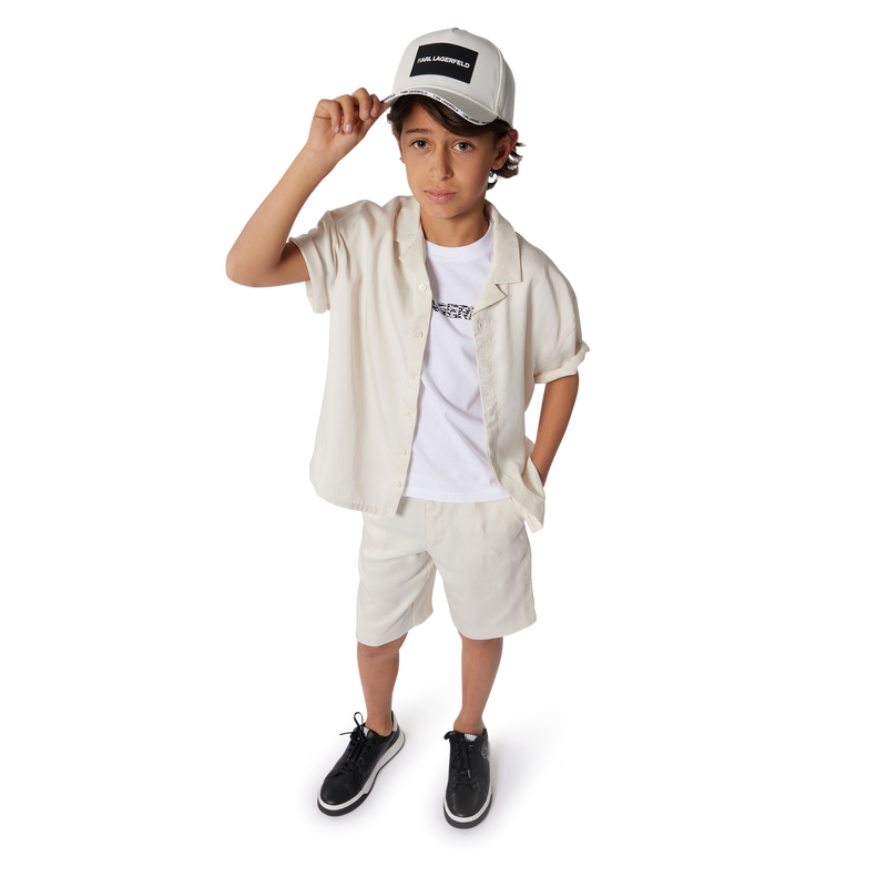 Short-Sleeved Shirt KARL LAGERFELD KIDS 
                    BOY