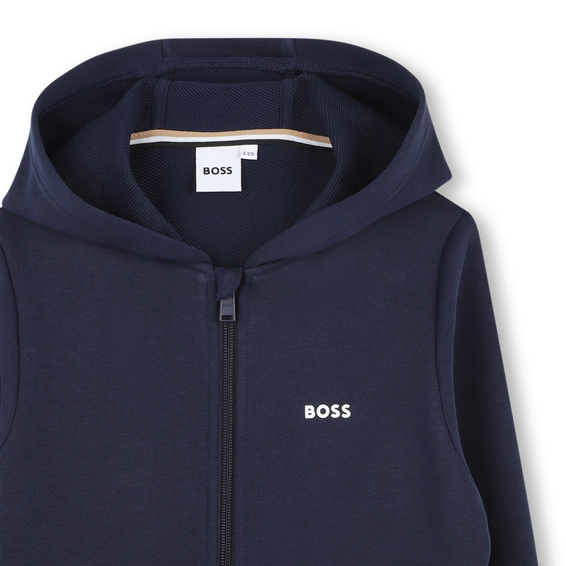 Zip-up hooded sweatshirt BOSS 
                        BOY