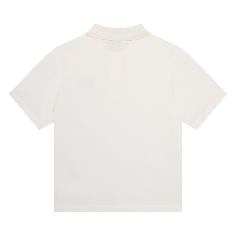 Piqué Knit Polo Shirt KENZO KIDS 
                    BOY
