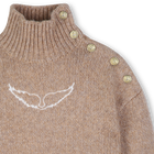 Knitted sweater with high collar ZADIG VOLTAIRE 
                    GIRL