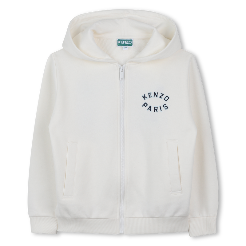 Cotton tracksuit cardigan KENZO KIDS 
                        UNISEX