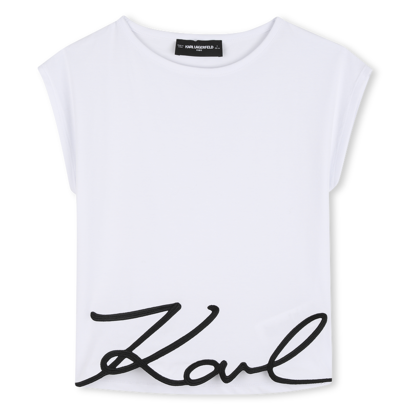 Short-Sleeved T-Shirt KARL LAGERFELD KIDS 
                        GIRL