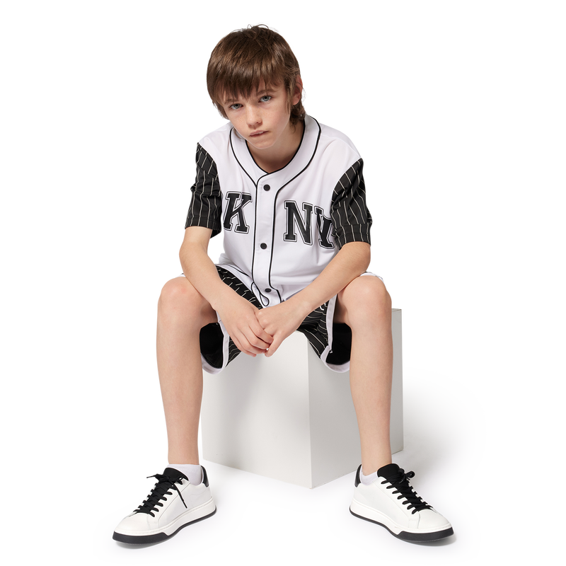 Loose-fit press-stud shirt DKNY 
                        UNISEX