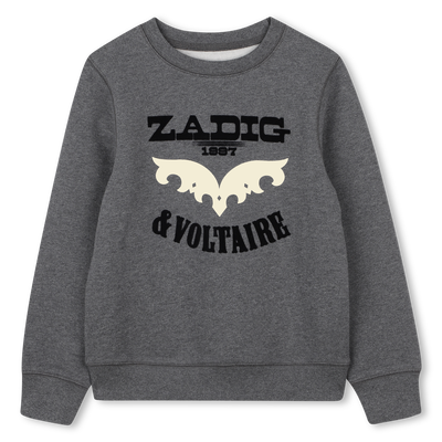 Crewneck fleece sweatshirt ZADIG & VOLTAIRE BOY