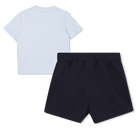 Printed T-shirt and shorts BOSS 
                    BOY