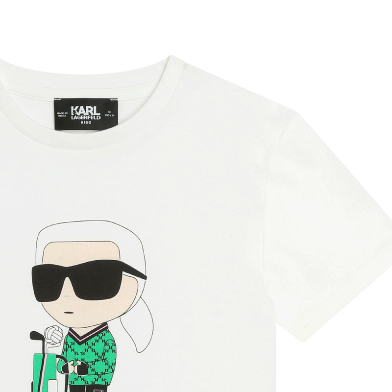 Short-Sleeved T-Shirt KARL LAGERFELD KIDS 
                    BOY