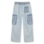 Cotton denim cargo trousers MARC JACOBS 
                    BOY
