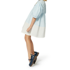 Two-color flared dress KENZO KIDS 
                    GIRL