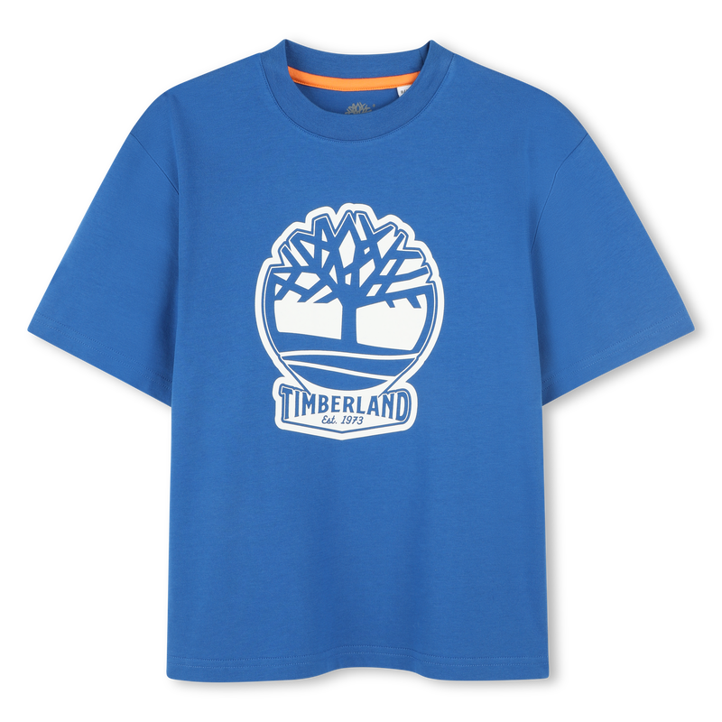 Two-tone T-shirt with logo TIMBERLAND 
                        BOY