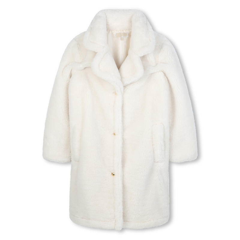 Fleece coat MICHAEL KORS 
                        GIRL