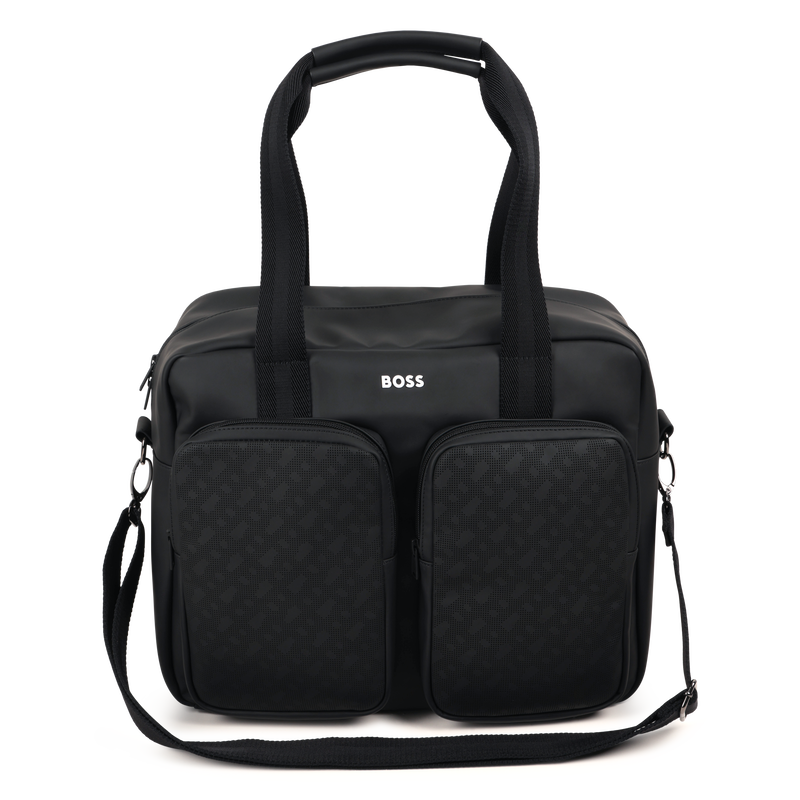 Zippered diaper bag BOSS 
                    UNISEX