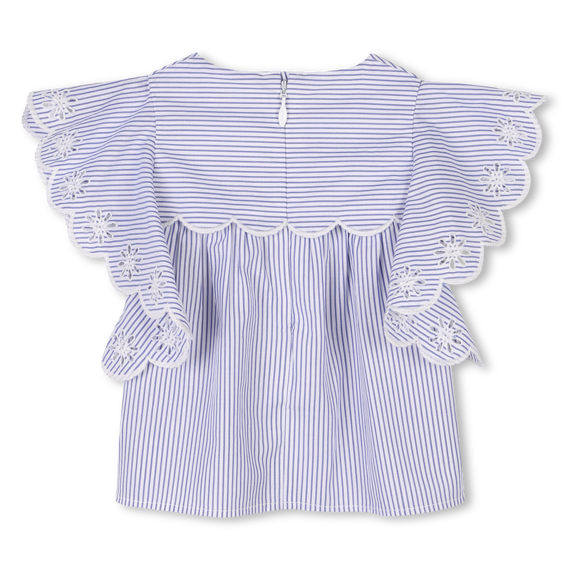Short-sleeved cotton blouse CHLOE 
                    GIRL