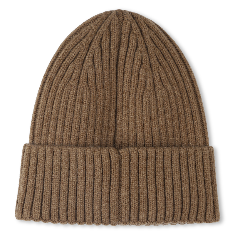 Knitted badge hat with logo TIMBERLAND 
                    BOY