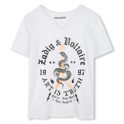 ZADIG&VOLTAIRE 完売 ホイルTシャツ 艶感 半袖カットソー｜Yahoo