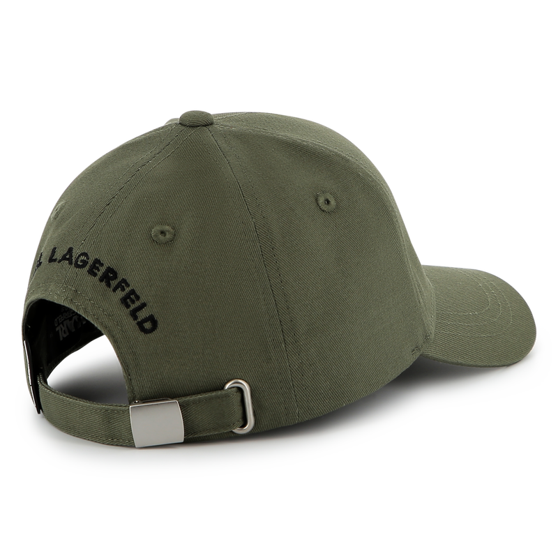 Adjustable cotton cap KARL LAGERFELD KIDS 
                        BOY