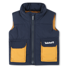 Sleeveless Zip-Up Puffer TIMBERLAND 
                    BOY