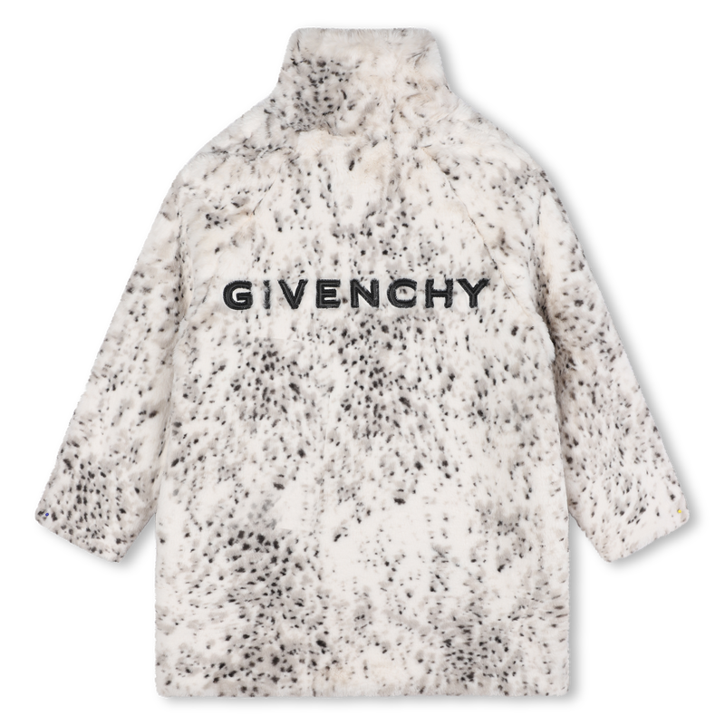 Fluffy Fleece Coat GIVENCHY 
                    GIRL