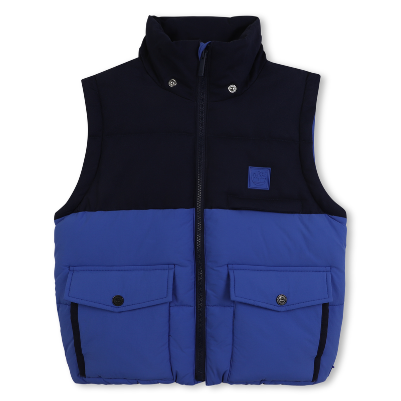 Down jacket with removable sleeves and hoods TIMBERLAND 
                        BOY