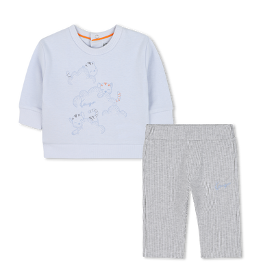 Sweatshirt + pants set KENZO KIDS BOY
