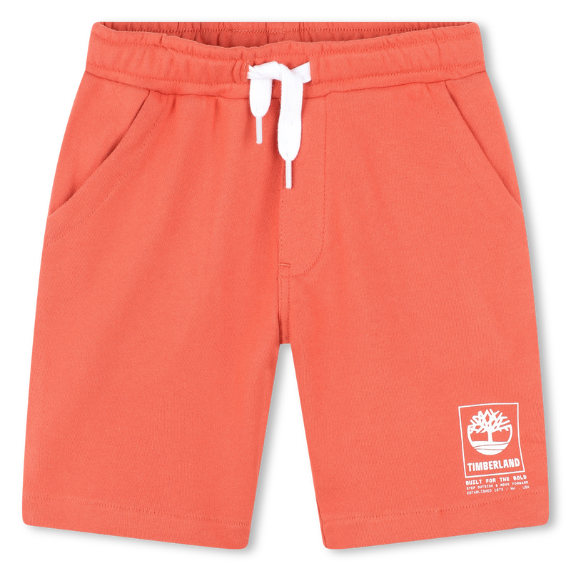 Fleece Bermuda jogging shorts