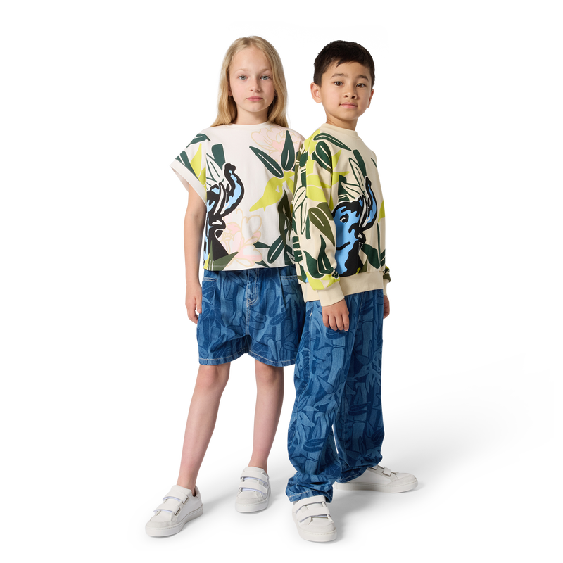 SLEEVELESS T-SHIRT KENZO KIDS 
                        GIRL