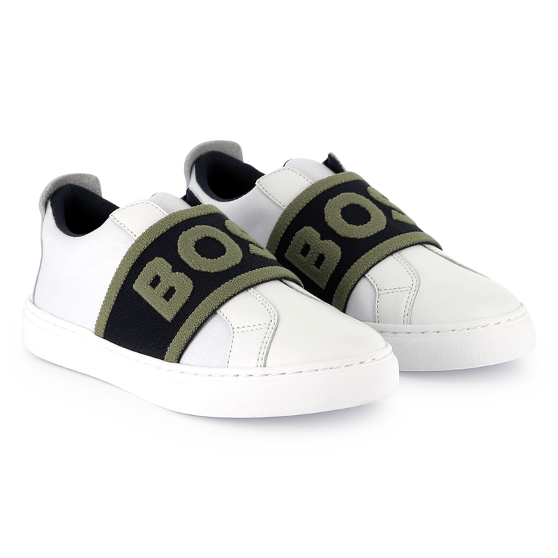 Bicolor Slip-On Sneakers BOSS 
                        BOY