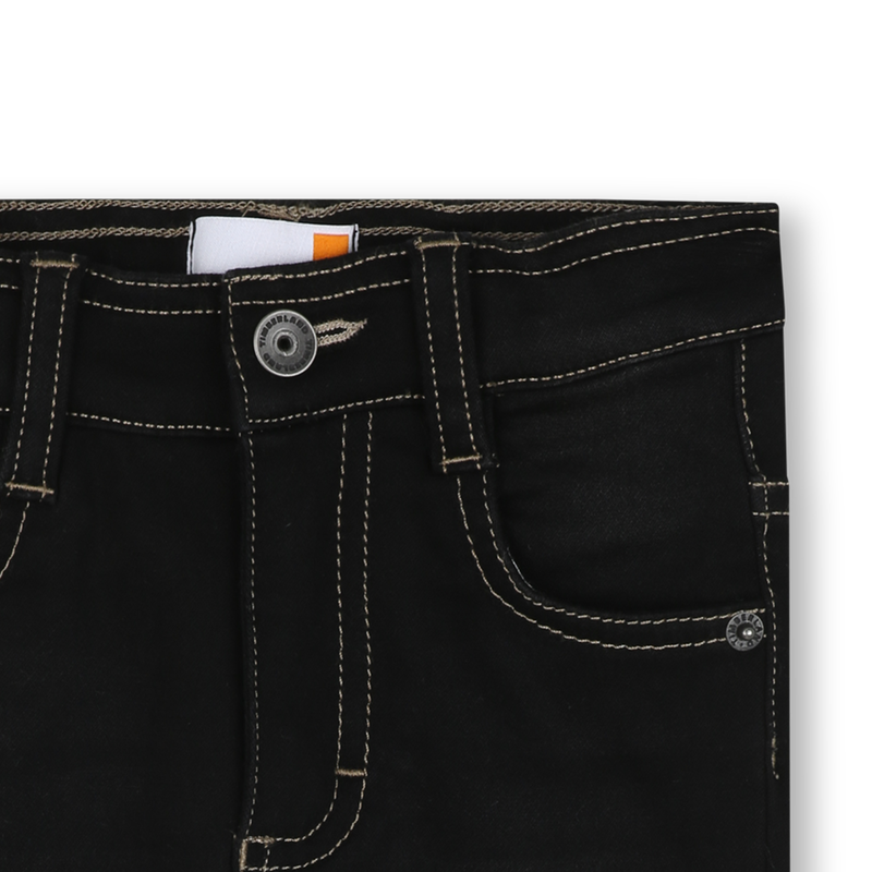 Denim effect knitted trousers TIMBERLAND 
                    BOY