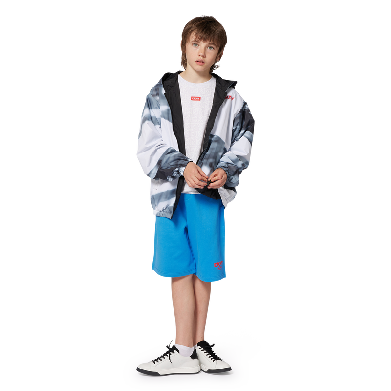 Cotton fleece Bermuda shorts DKNY 
                        BOY