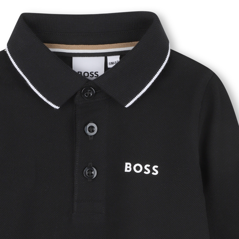 Long-sleeved polo shirt BOSS 
                    BOY