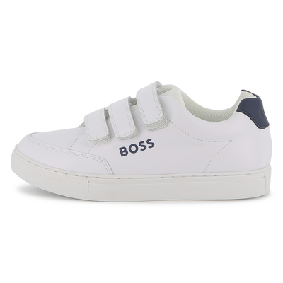 Cowhide leather sneakers BOSS BOY