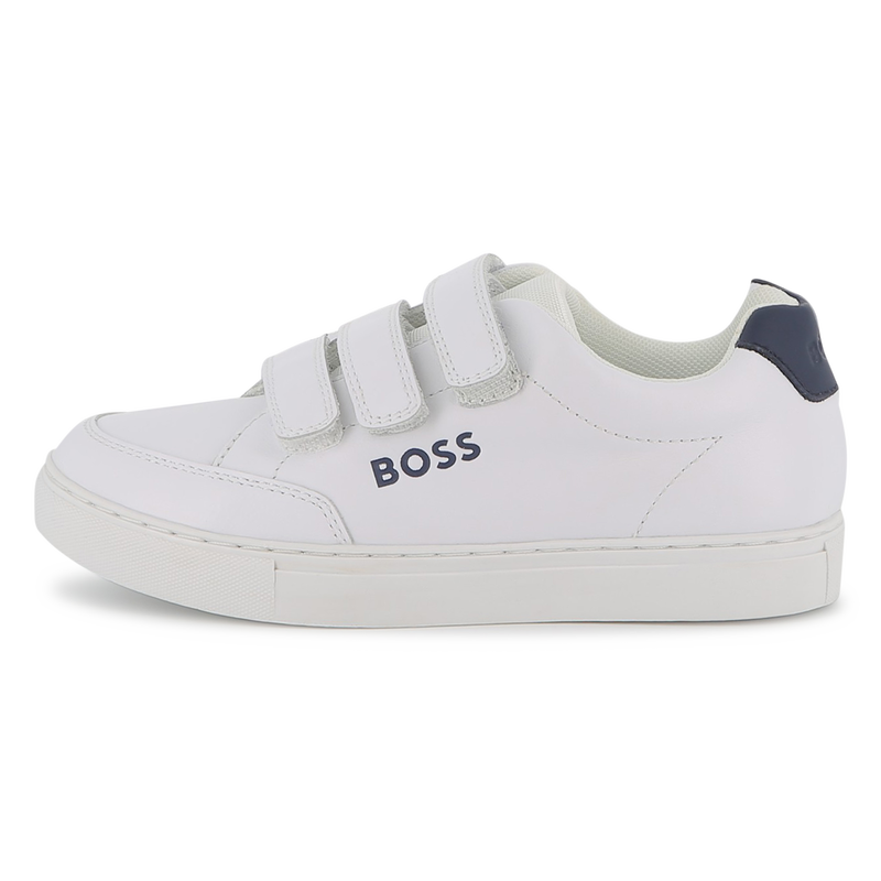 Cowhide leather sneakers BOSS 
                        BOY