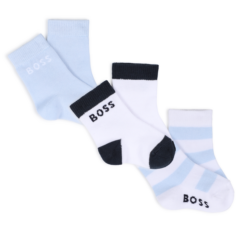 SET OF 3 PAIRS OF SOCKS BOSS 
                        BOY
