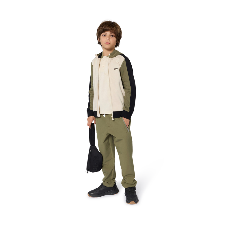 Hooded cardigan BOSS 
                    BOY