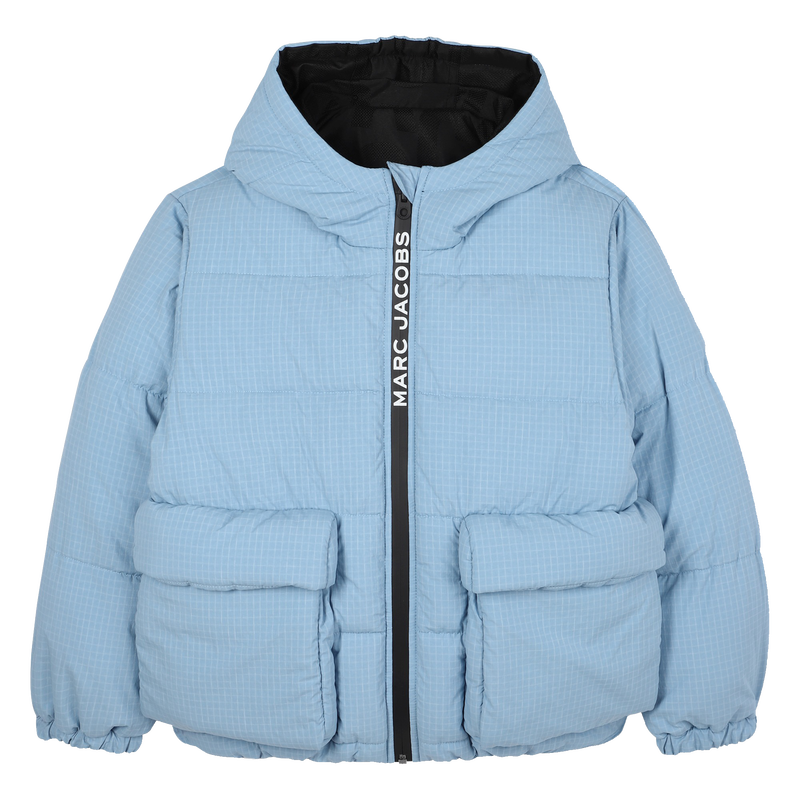 Reversible hooded puffer jacket MARC JACOBS 
                    BOY