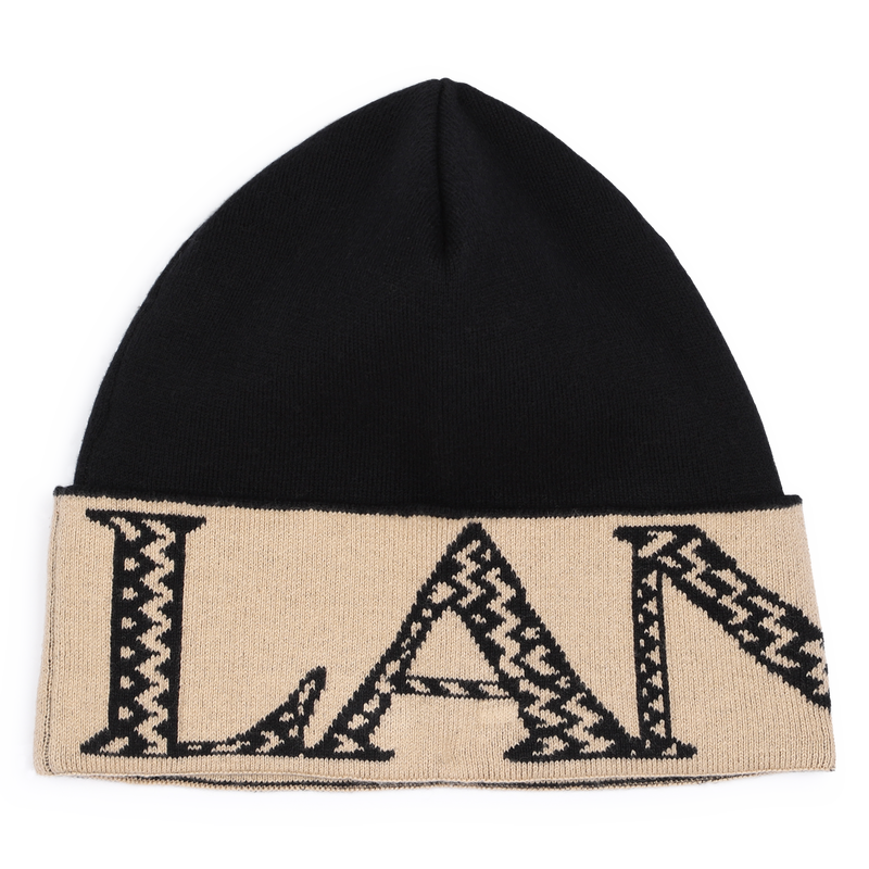 Oversized Logo Hat & Scarf LANVIN 
                    BOY