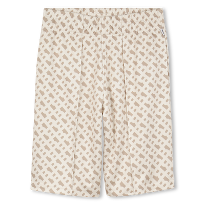 Monogram Print Bermudas BOSS BOY