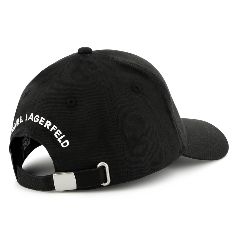 Adjustable cotton cap KARL LAGERFELD KIDS 
                        BOY