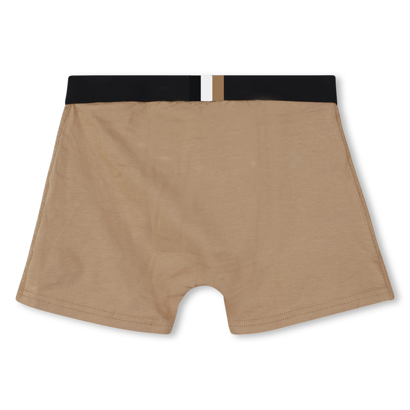 Pack of 2 jersey boxer briefs BOSS 
                    BOY