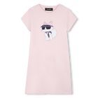 Short-Sleeved Dress KARL LAGERFELD KIDS 
                    GIRL