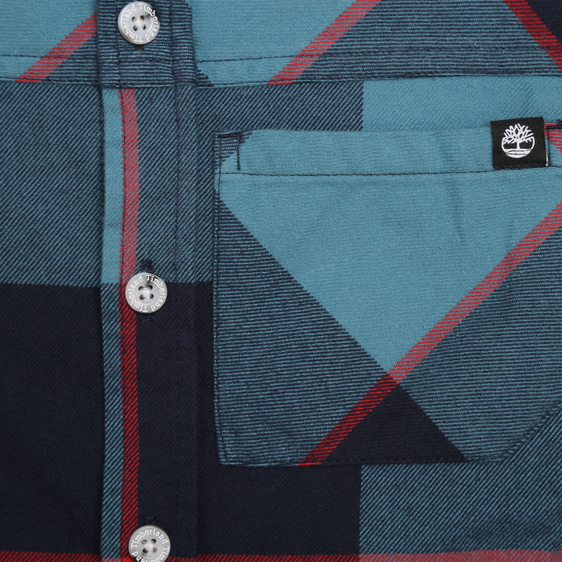 Checked cotton shirt TIMBERLAND 
                    BOY
