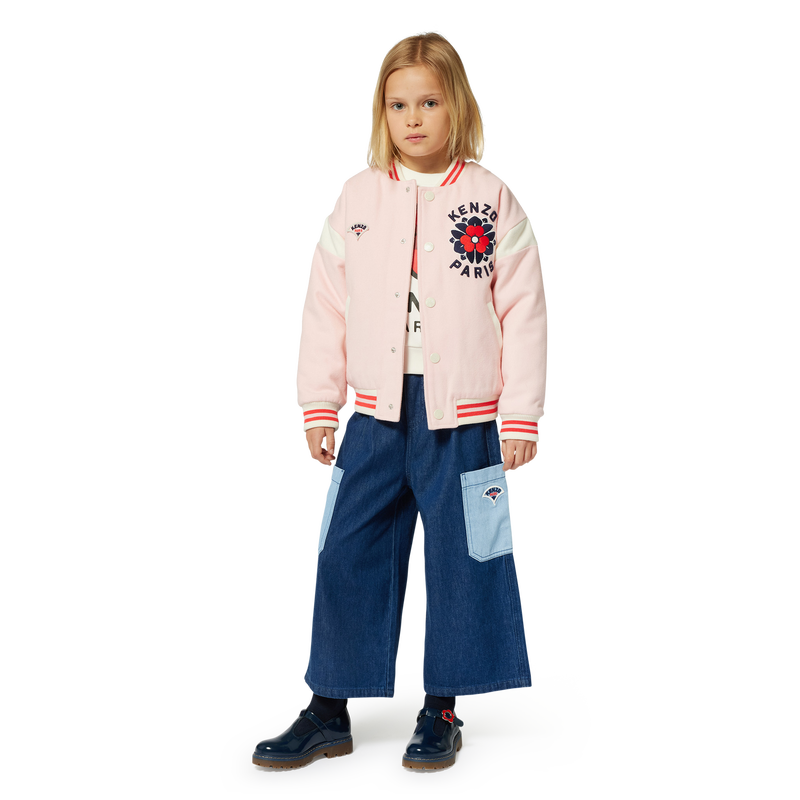 Elasticated waist jeans KENZO KIDS 
                        GIRL