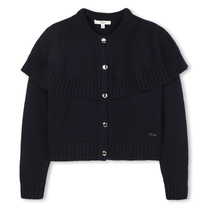Knit cape cardigan CHLOE 
                        GIRL