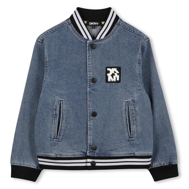 Denim press-stud jacket DKNY 
                    BOY