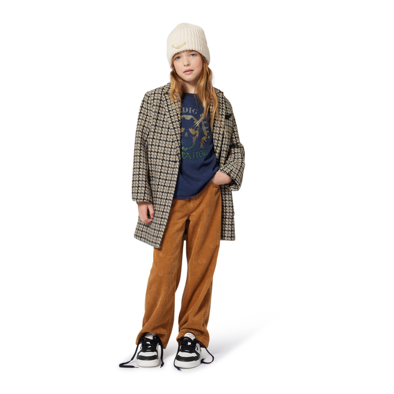 Embroidery velvet trousers ZADIG & VOLTAIRE 
                        GIRL