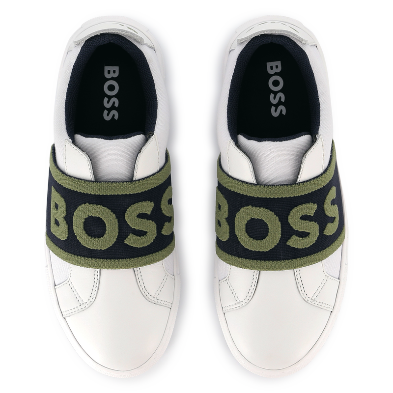 Bicolor Slip-On Sneakers BOSS 
                        BOY